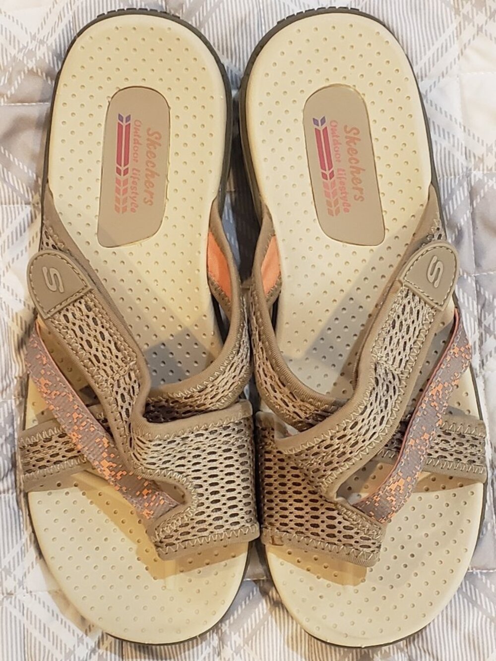 Skechers Women's Reggae - Splatter Sandal size 10 - Picture 2 of 10